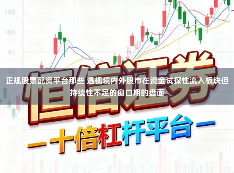 正规股票配资平台那些 透视境内外股市在资金试探性流入板块但持续性不足的窗口期的盘面