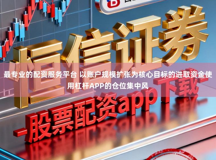 最专业的配资服务平台 以账户规模扩张为核心目标的进取资金使用杠杆APP的仓位集中风